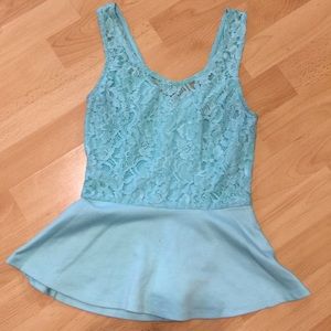 Ming Laced Peplum